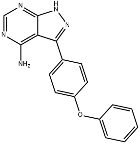 3-(4-fenoxyfenyl)-1H-pyrazolo[3,4-d]pyrimidín-4-amín