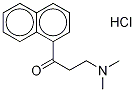 3-(DIMETYLAMINO)-1-(NAFTALÉN-1-YL)PROPÁN-1-ÓN HYDROCHLORID