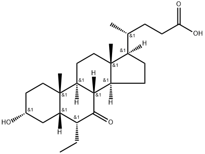 kyselina 3a-hydroxy-6-etyl-7-keto-5p-cholán-24-ová
