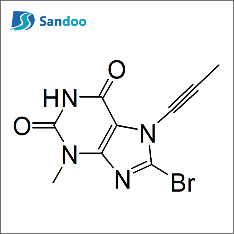 3-Metyl-7-(2-butín-1-yl)-8-brómoxantín