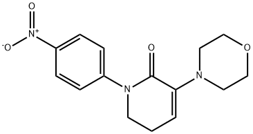 3-morfolino-1-(4-nitrofenyl)-5,6-dihydropyridín-2(1H)-ón