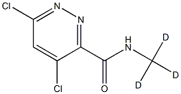 3-Pyridanzínkarboxamid,4,6-dichlór-N-(metyl-d3)