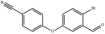 4-(4-bróm-3-formylfenoxy)benzonitril