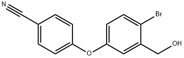 4-[4-Bróm-3-(hydroxymetyl)fenoxy]benzonitril