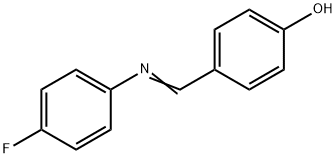 4-[[(4-Fluórfenyl)imino]metyl]fenol