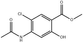 Metylester kyseliny 4-acetylamino-5-chlór-2-hydroxybenzoovej