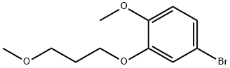 4-Bróm-1-metoxy-2-(3-metoxypropoxy)benzén