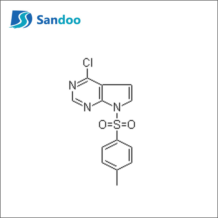 4-chlór-7-tozyl-7H-pyrolo[2,3-d]pyrimidín