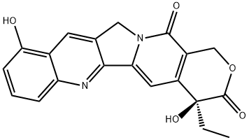 4-etyl-4,10-dihydroxy-lH-pyrano[3',4':6,7]indolizino[1,2-b]chinolín-3,14(4H,12H)-dión
