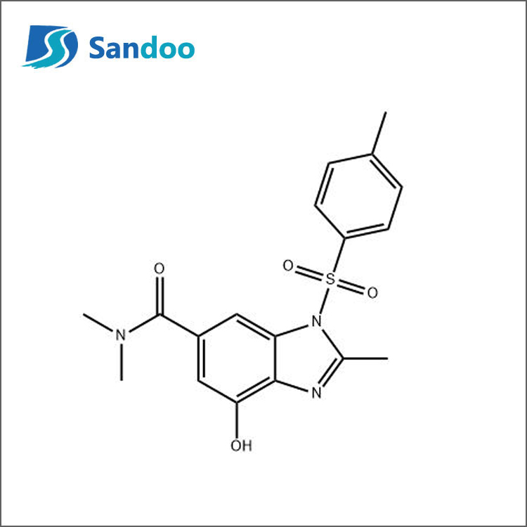 4-Hydroxy-N,N,2-trimetyl-1-tozyl-1H-benzo[d]imidazol-6-karboxamid