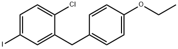 4-Jód-l-chlór-2-(4-etoxybenzyl)benzén