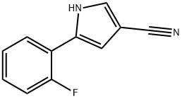 5-(2-fluórfenyl)-lH-pyrol-3-karbonitril