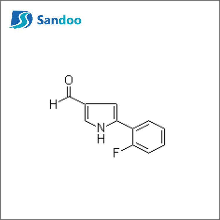 5-(2-Fluórfenyl)-lH-pyrol-3-karboxaldehyd