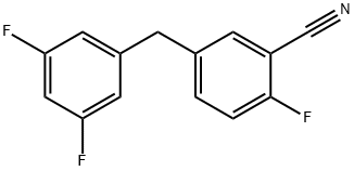 5-(3,5-difluórbenzyl)-2-fluórbenzonitril