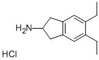 5,6-Dietyl-2,3-dihydro-lH-indén-2-amín hydrochlorid