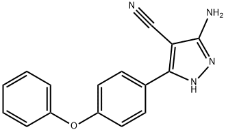 5-aMino-3-(4-fenoxyfenyl)-1H-pyrazol-4-karbonitril