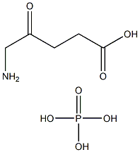 Kyselina 5-amino-4-oxopentánová, kyselina fosforečná