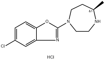 5-chlór-2-((R)-5-metyl-[1,4]diazepán-1-yl)benzoxazol hydrochlorid