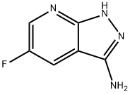 5-fluór-lH-pyrazolo[3,4-b]pyridín-3-amín