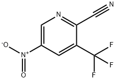 5-Nitro-3-trifluórmetylpyridín-2-karbonitril