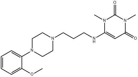 6-[[3-[4-(2-metoxyfenyl)-1-piperazinyl]propyl]amino]-1,3-dimetyluracil