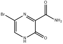 6-bróm-3-hydroxypyrazín-2-karboxamid