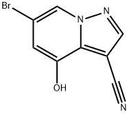 6-bróm-4-hydroxypyrazolo[1,5-a]pyridín-3-karbonitril