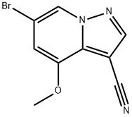 6-bróm-4-metoxypyrazolo[1,5-a]pyridín-3-karbonitril