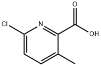 Kyselina 6-chlór-3-metylpyridín-2-karboxylová
