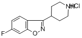 6-fluór-3-(4-piperidinyl)-1,2-benzizoxazol hydrochlorid