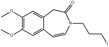 7,8-dimetoxy-3-(3-jódpropyl)-1,3-dihydro-2H-3-benzazepín-2-ón