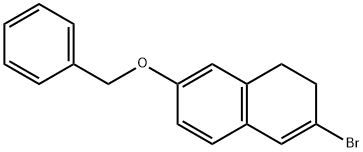 7-(benzyloxy)-3-bróm-l,2-dihydronaftalén