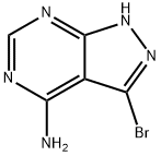 7-bróm-2,4,8,9-tetrazabicyklo[4.3.0]nona-2,4,6,9-tetraén-5-amín