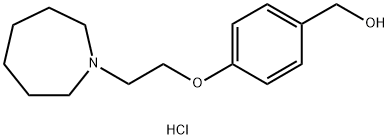 BenzénMetanol, 4-[2-(hexahydro-1H-azepín-1-yl)etoxy]-(hydrochlorid)