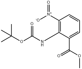 KYSELINA BENZOOVÁ, 2-[[(1,1-DIMETYLETOXY)KARBONYL]AMINO]-3-NITRO-METYL ESTER