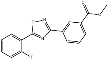 Kyselina benzoová, 3-[5-(2-fluórfenyl)-1,2,4-oxadiazol-3-yl]-, metylester