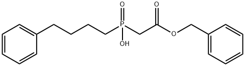 Benzylhydroxy(4-fenylbutyl)fosfinoylacetát