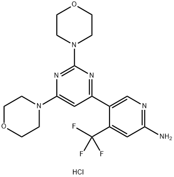 Buparlisib hydrochlorid