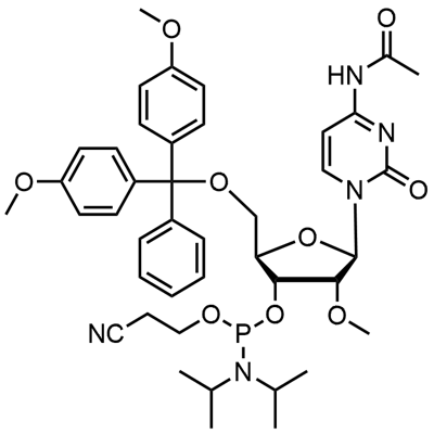 DMT-2'O-metyl-rC(ac) fosforamidit