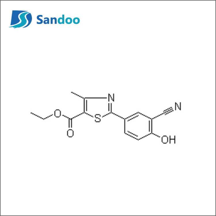 Etyl-2-(3-kyano-4-hydroxyfenyl)-4-metyl-1,3-tiazol-5-karboxylát