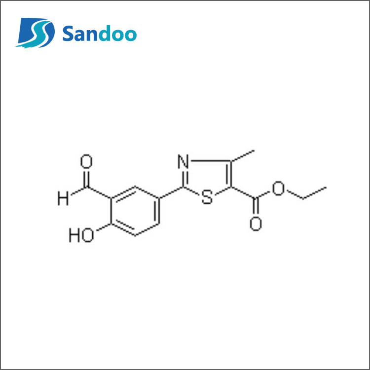 Etyl-2-(3-formyl-4-hydroxyfenyl)-4-metyltiazol-5-karboxylát