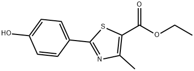 etyl-2-(4-hydroxyfenyl)-4-metyltiazol-5-karboxylát