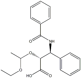 Etyl-(2R,3S)-N-benzoyl-3-fenylizoserín ester