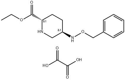 Oxalát etyl(2s,5r)-5-((benzyloxy)amino)piperidín-2-karboxylátu