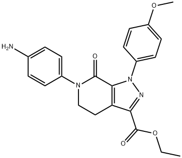 etyl-6-(4-aMinofenyl)-1-(4-metoxyfenyl)-7-oxo-4,5,6,7-tetrahydro-1 H-pyrazolo[3,4-c]pyridín-3-karboxylát