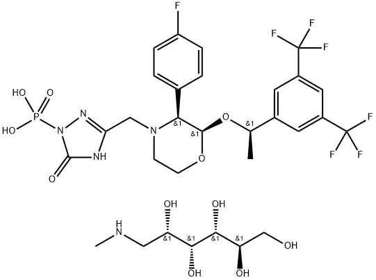 Fosaprepitant dimeglumín