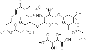 Kitasamycín tartrát
