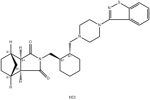Lurasidón hydrochlorid