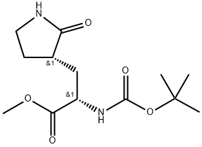 Metyl(S)-2-(Boc-amino)-3-[(S)-2-oxo-3-pyrolidinyl]propanoát