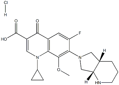 Moxifloxacín hydrochlorid
